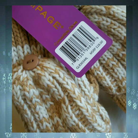 Knit Rampage Gloves/Mittens Gift - Picture 3 of 5